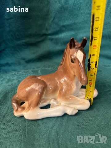 Статуетка „Конче“ (Жеребенок). ЛФЗ Ломоносов, снимка 4 - Статуетки - 51762867
