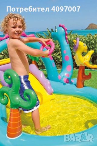 Надуваем детски басейн I n t e x  направете лятото на вашите деца незабравимо!, снимка 1 - Басейни и аксесоари - 45733061