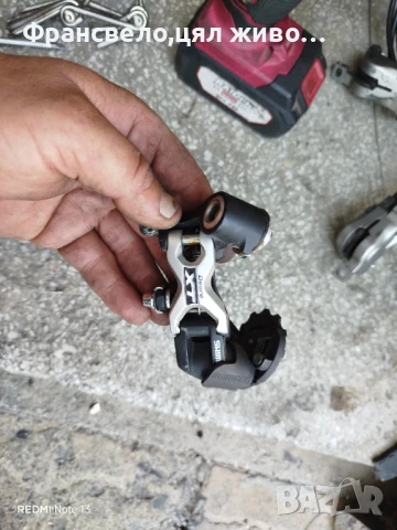 Дерайлъор 9 скорости за велосипед колело Shimano deore xt 