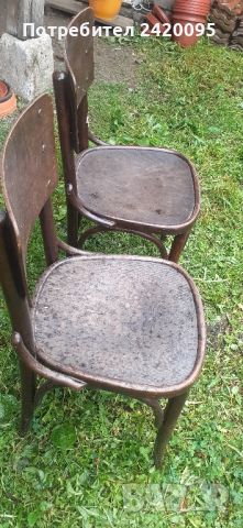 стари дървени столове-75лв