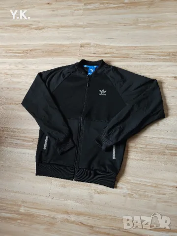 Оригинално мъжко горнище Adidas Originals SP LXE Knit TT Jacket, снимка 2 - Спортни дрехи, екипи - 49464496