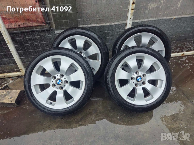 Лети джанти Бмв 17ц, снимка 3 - Гуми и джанти - 53564414