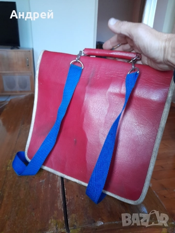 Стара ученическа чанта #15, снимка 4 - Други ценни предмети - 52966044