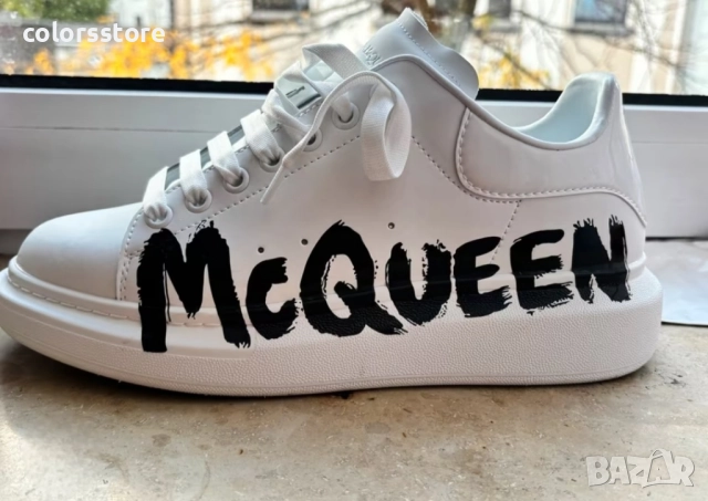 Мъжки бели кецове Alexander McQueen/BR222p