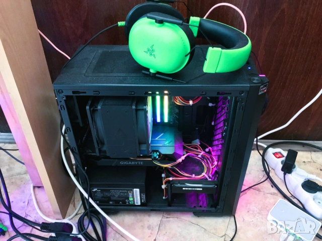 🎮 ГЕЙМЪРСКИ КОМПЮТЪР | Ryzen 5 5500 + RTX 1650 SUPER | 32GB + SSD | ГОТОВ!, снимка 3 - Геймърски - 53581674