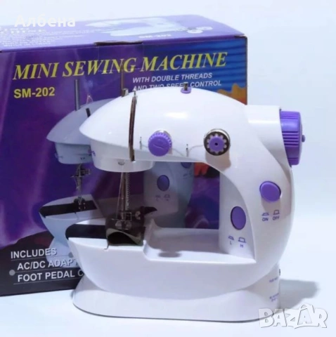 Мини шевна машина с масичка TV844B, снимка 6 - Шевни машини - 53480005