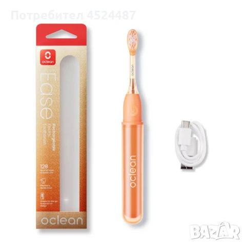 Електрическа четка за зъби Oclean X Ease, 1бp. накрайник, снимка 8 - Други - 51340661