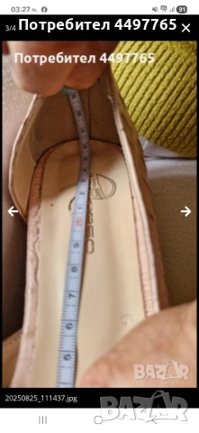 Летни кожени обувки , снимка 7 - Дамски обувки на ток - 50601027