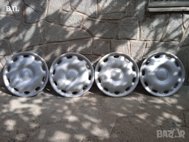 Audi/Ауди Комплект Тасове 15ц. 4бр. Оригинални!, снимка 8 - Аксесоари и консумативи - 52067769