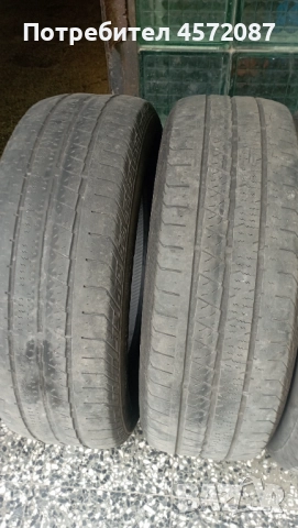 Продавам гуми втора употреба Continental Cross contact 215/65 R16 98 H  M.S, снимка 1