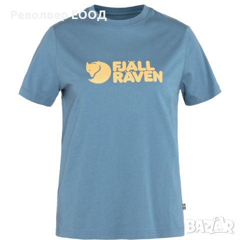 Дамска тениска Fjall Raven - Logo Tee, в цвят Dawn Blue, снимка 1 - Екипировка - 45338055
