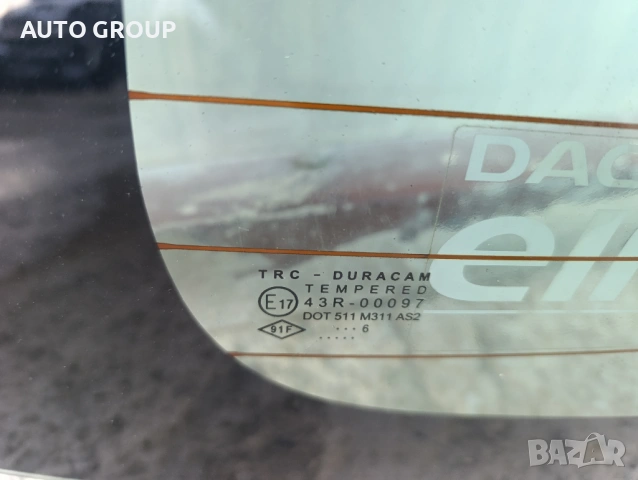 Задно стъкло 5та врата за Дачия Логан / Dacia Logan MCV 2012 до 2020г., снимка 2 - Части - 53068520