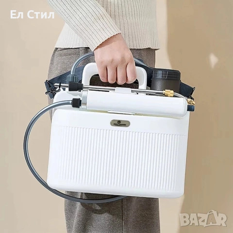 Електрическа градинска пръскачка с батерия 2200 Mah, налягане, 5L, снимка 5 - Други инструменти - 53309322