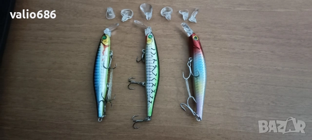воблери за морски и сладководен риболов с кутия+подарък влакно shimano, снимка 2 - Такъми - 53698271