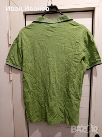 Оригинална фланелка с яка Fred Perry, снимка 2 - Тениски - 51651638