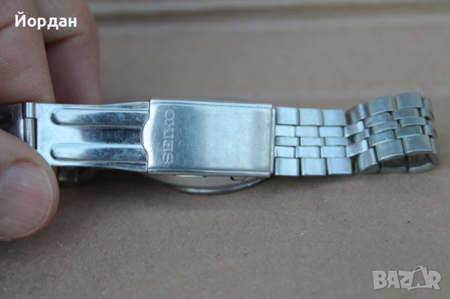 Мъжки автоматичен Японски часовник ''Seiko 5'', снимка 6 - Мъжки - 53999496