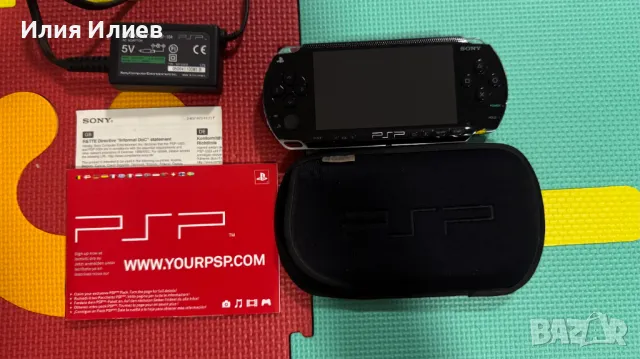 PSP 1004 - Charcoal Black - Като Ново, снимка 1 - PlayStation конзоли - 49535660