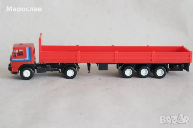 IGRA 1:87 H0 LIAZ SKODA КАМИОН ТИР ИГРАЧКА МОДЕЛ, снимка 1 - Колекции - 49453041