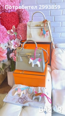 Чанта Кели*ЕРМЕС 25см*Hermes Kelly Mini*Epsom Leather Gold Hardware, снимка 4 - Чанти - 53644303