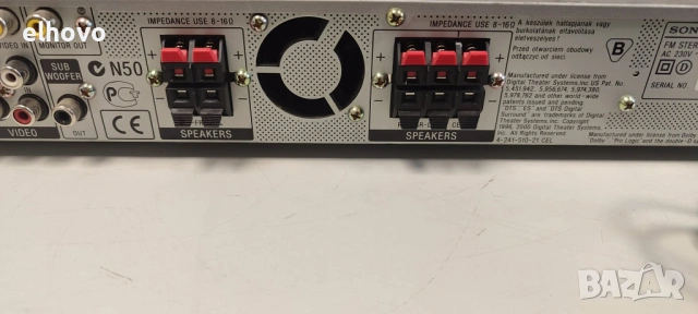 Ресивър SONY STR-SL5, снимка 5 - Ресийвъри, усилватели, смесителни пултове - 53350270