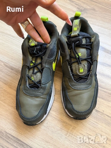 Оригинални юношески маратонки NIKE Air Max 90 Toggle! 34,5 н, снимка 6 - Детски маратонки - 52179924