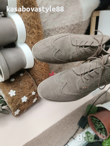 Мъжки обувки естествен велур , снимка 6 - Ежедневни обувки - 53739681