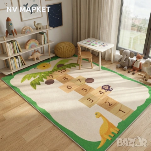 Детски килими, различни модели 120×160см,противоплъзгащи,миещи се, снимка 7 - Други - 53873965