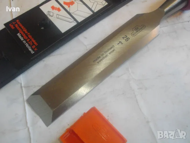 26mm Made in HOLLAND НОВО ПРОФЕСИОНАЛНО РЪЧНО ДЛЕТО ЗА СТРУЖУВАНЕ И ДЪРВООБРАБОТКА NOOITCEDACT, снимка 7 - Други инструменти - 49750600
