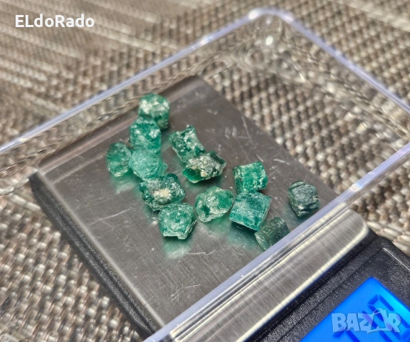 изумруд и рубин в суров вид, снимка 3 - Други - 53644857