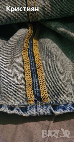 Мъжки дънкови панталони EIGHTHYFIVE - LOOSE FIT, снимка 9 - Дънки - 52015785