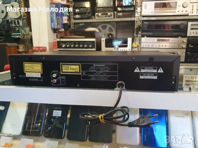 CD Player Pioneer PD-4550  В отлично техническо и визуално състояние., снимка 9 - Декове - 47628846