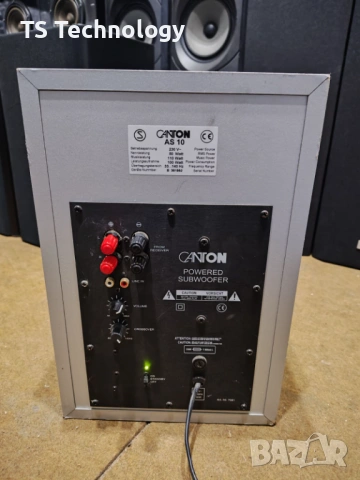 CANTON AS 10 Активен субуфер , снимка 3 - Тонколони - 53205801