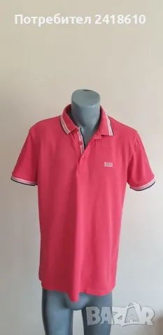 Hugo Boss Paddy Pique Cotton Regular Fit Mens Size XL ОРИГИНАЛНА Тениска!, снимка 9 - Тениски - 50255802
