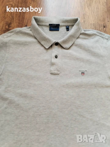 gant - страхотна мъжка тениска КАТО НОВА 2ХЛ, снимка 4 - Тениски - 50774358