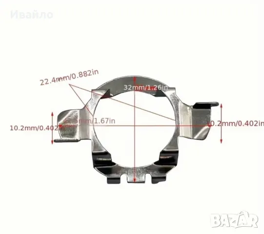 Лед H7 100w 6000k, снимка 8 - Аксесоари и консумативи - 48720497