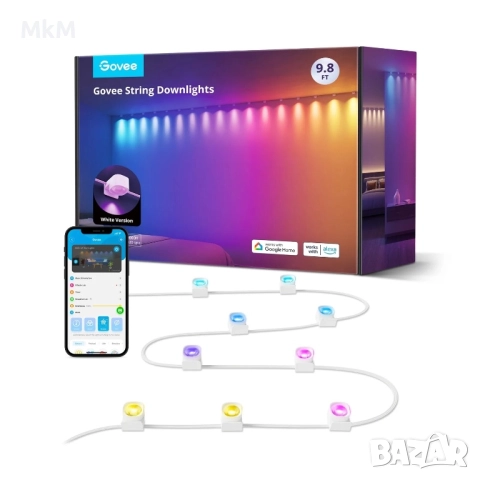 Govee RGBIC String Downlights, снимка 5 - Лед осветление - 52368611