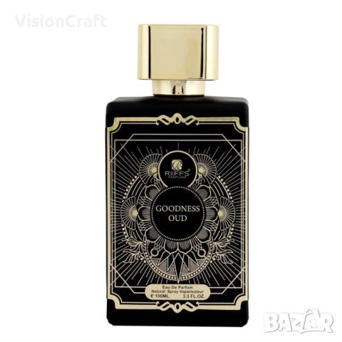 Оригинален Арабски парфюм Goodness Oud Black Riiffs 100ml, снимка 2 - Унисекс парфюми - 45117873