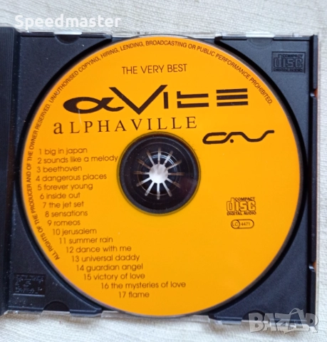 Alphaville - The Very Best, снимка 3 - CD дискове - 52201920