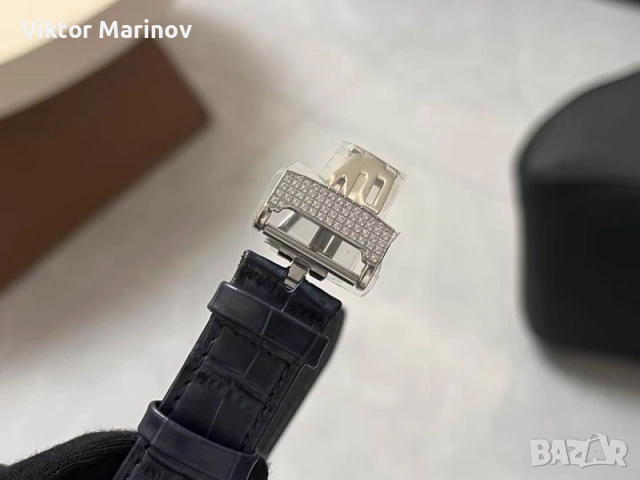 Audemars Piguet Royal Oak Automatic – Висок клас реплика, Rainbow безел, снимка 3 - Луксозни - 53489370