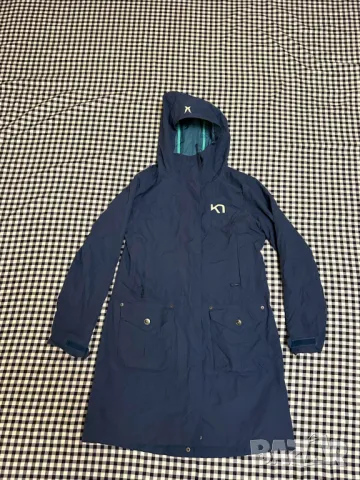 Kari Traa GoreTex Waterproof Rain дамско дълго яке размер М , снимка 1 - Якета - 47180748