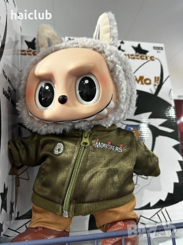 Лабубу голямо -Зимомо,Енджъл/labubu big Zimomo ,Angel, снимка 4 - Кукли - 52517367