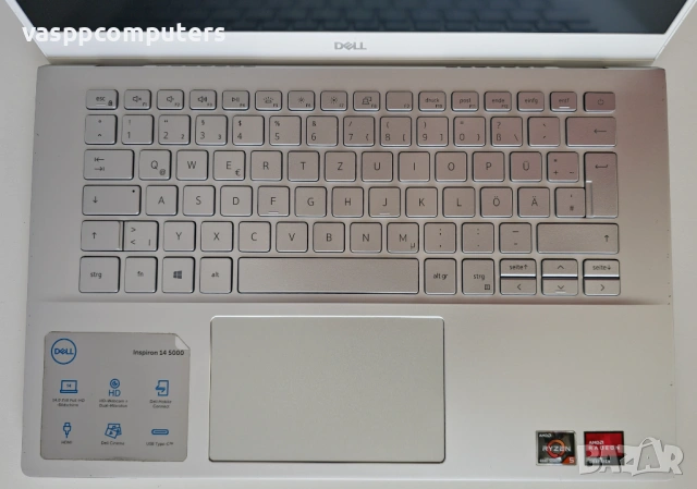 Dell Inspiron 14 5405 / 14" / Ryzen 5 4500U / 8GB RAM / 256GB NVMe, снимка 3 - Лаптопи за работа - 53973154