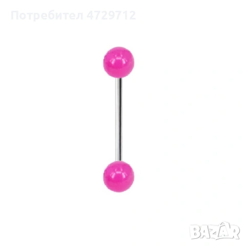 Пиърсинг на езика светещи топчета, снимка 2 - Друго оборудване - 53412969