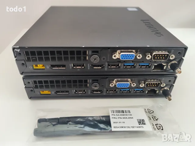 Lenovo ThinkCentre M920q Tiny Desktop i5-9500T/PCIe 256GB/16GB, снимка 4 - Работни компютри - 48903716