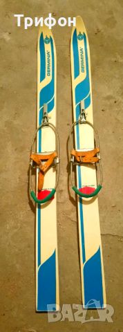 Vintage детски ски Germania и дъска за сноуборд