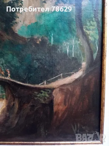 КАРТИНА - ХОЛАНДИЯ - 18 в. МАСЛО ВЪРХУ ПЛАТНО, снимка 3 - Антикварни и старинни предмети - 50087185