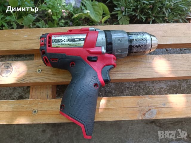 Milwaukee M12 CPD тяло на безчетков винтоверт , снимка 4 - Винтоверти - 46572179