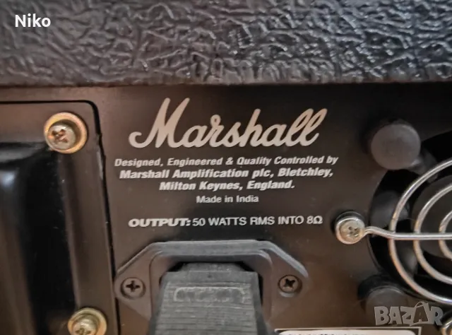 китарен усилвател Marshall mg50dfx, снимка 3 - Китари - 47065944