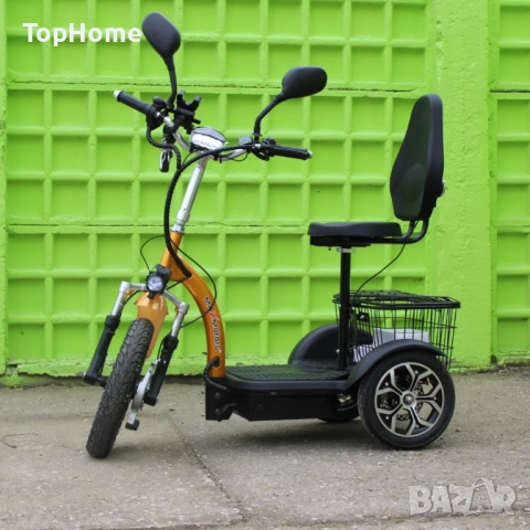 Електрическа Триколка A3 - 750W (Задно Предаване) Blue