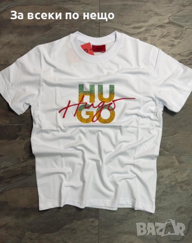 Hugo Boss Мъжка Тениска👕Мъжка Блуза С Къс Ръкав - Налични Различни Цветове Код NGHSP18, снимка 4 - Тениски - 53690411
